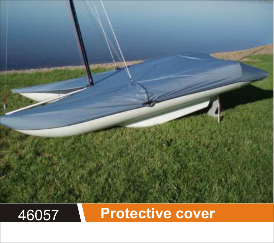 UV Protective Cover for MiniCat 420 Sailboats