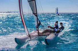 How to Sail an Inflatable Catamaran for the First Time: Technical Terminology & Tips