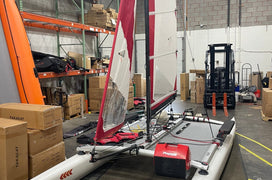 2018 Used XCAT Sail - Red Beard Sailing