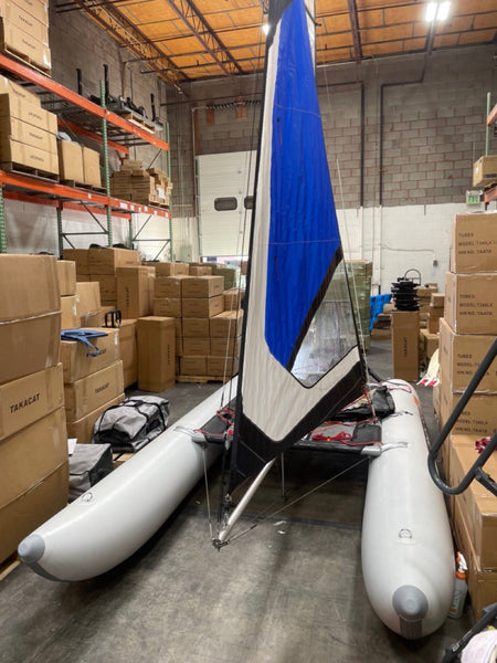 2022 MiniCat 420 Emotion w/ Blue Sails - Red Beard Sailing