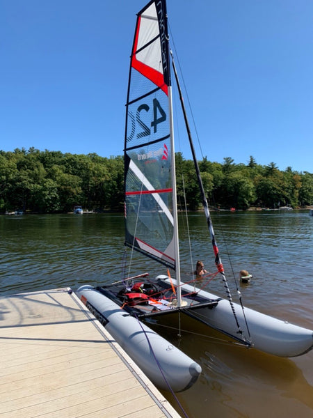 2022 MiniCat 420 Emotion w/ Red Sails - Red Beard Sailing