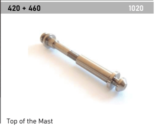 Shroud Mast Bolt