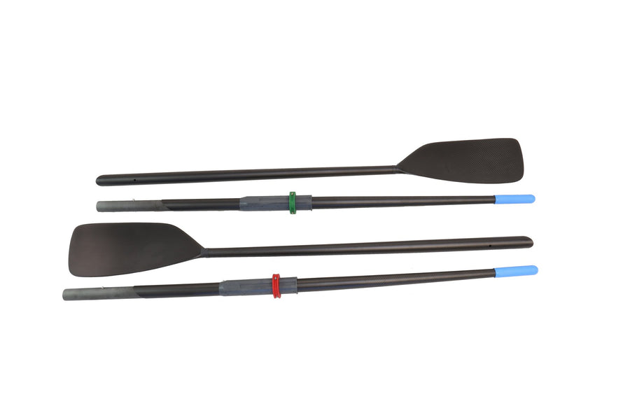 Carbon 2 - Piece Oars for ROWonAIR and XCAT - Red Beard Sailing