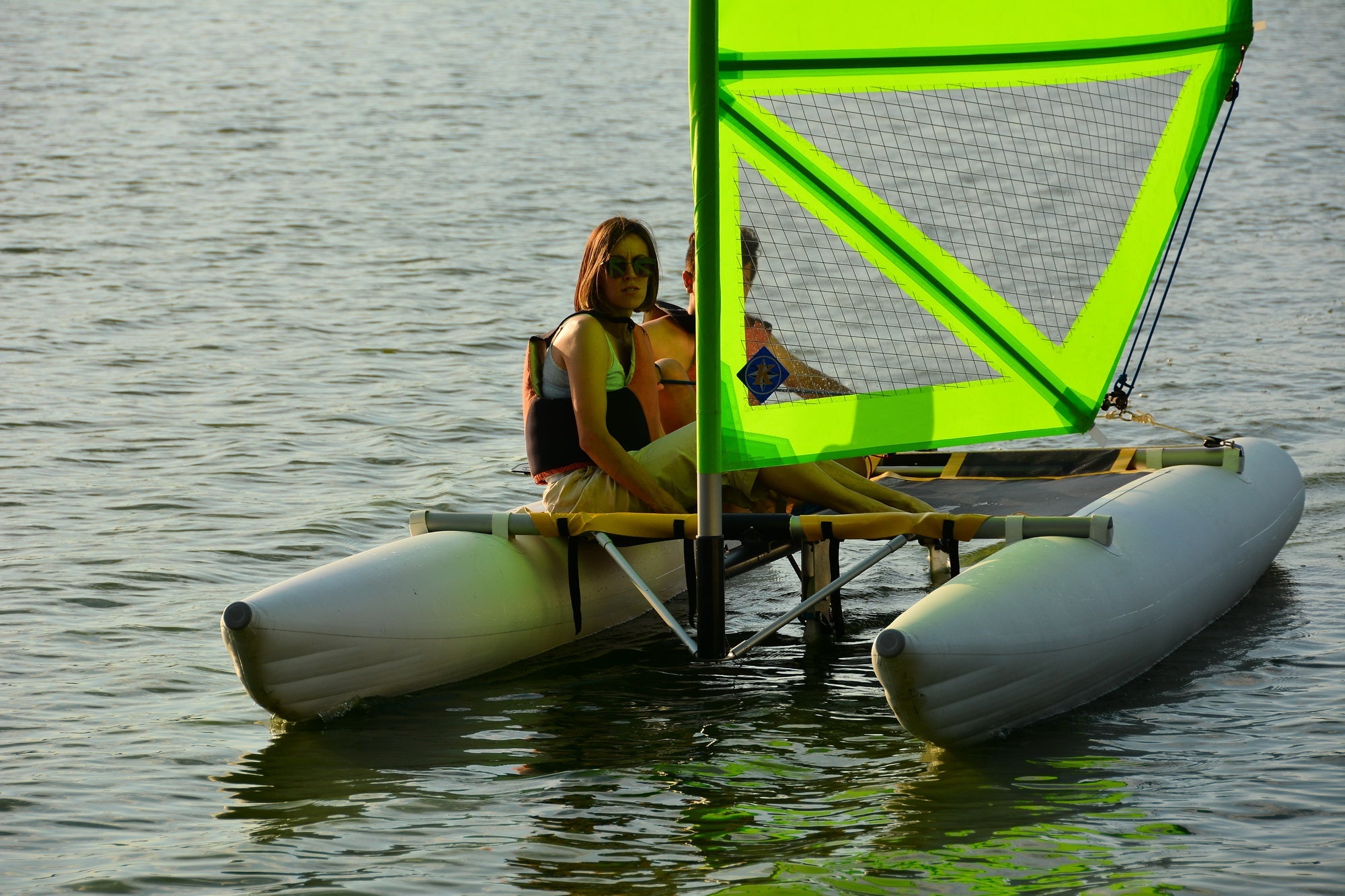 Ducky 13 Inflatable Catamaran - Fast Assembly - Great Value! - Red Beard Sailing