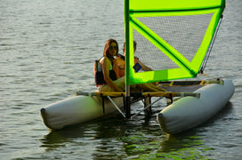 Ducky 13 Inflatable Catamaran - Fast Assembly - Great Value! - Red Beard Sailing