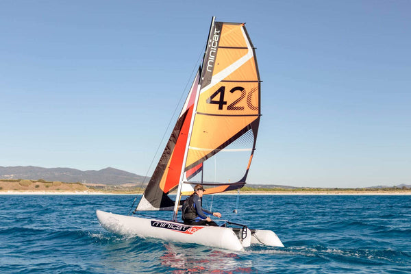 Shop the MiniCat 420 | Inflatable Catamaran Sailboat