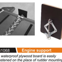 Outboard Mounts For Minicat Guppy Sailboats - Red Beard Sailing