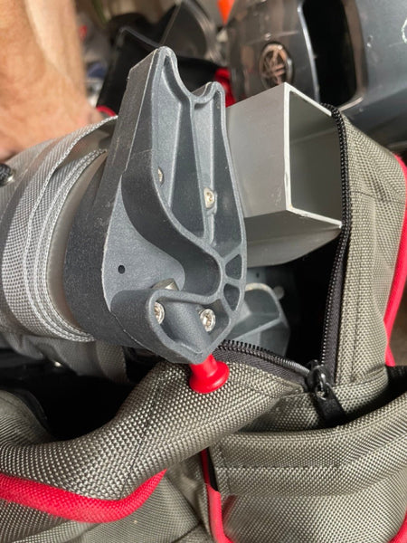 Starboard Rear Endcap - Red Beard Sailing