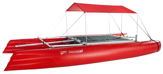 Sun Awning for Evolution and Hurricane Sailboats - Red Beard Sailing