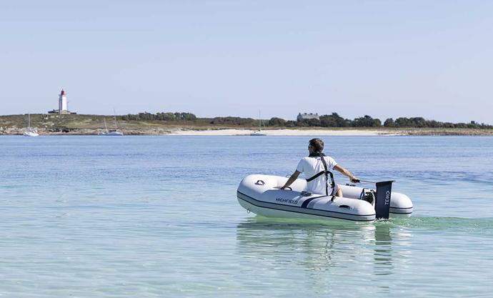 TEMO 1000 Electric Outboard 3HP - Red Beard Sailing