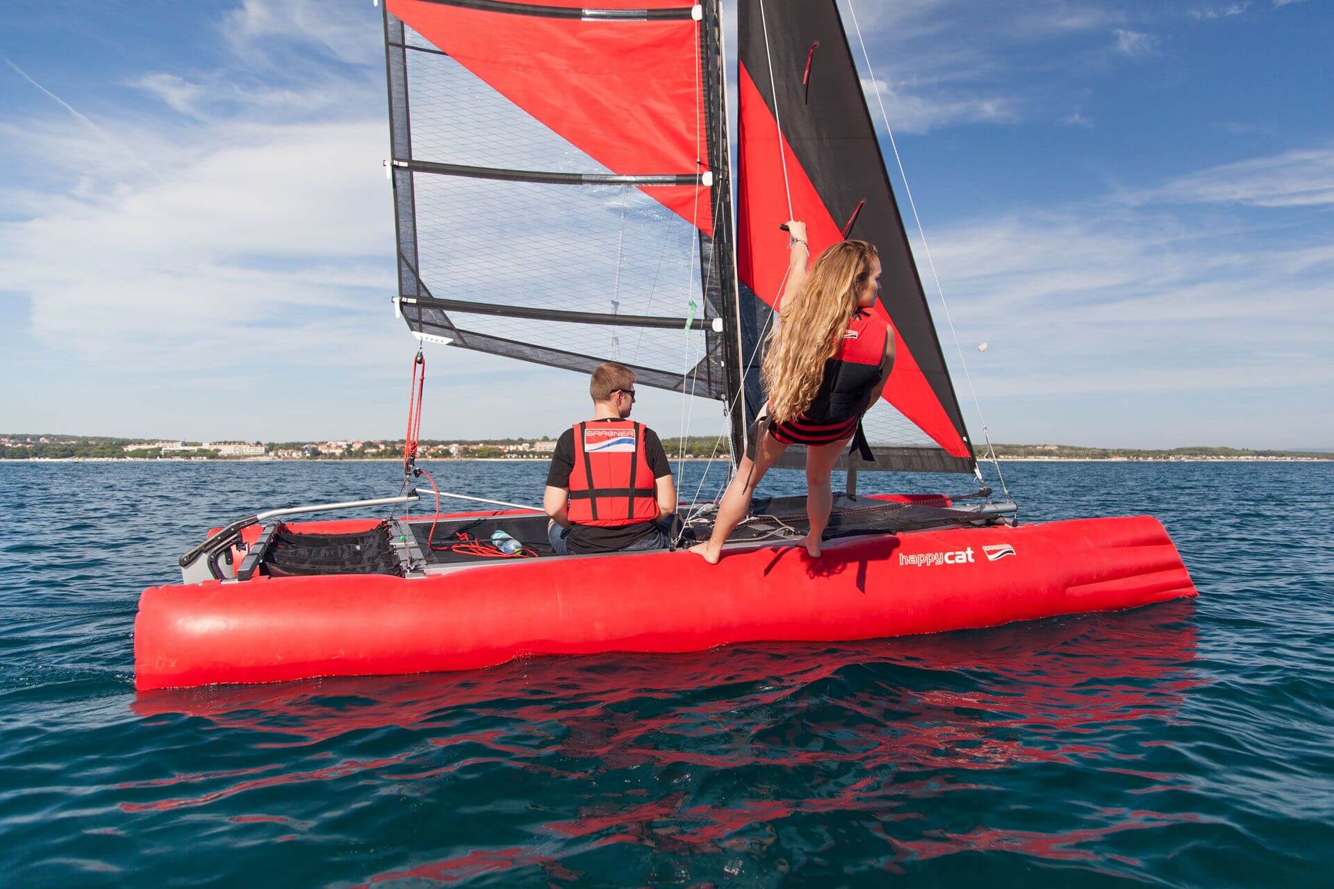 Trapeze System for all Happy Cat Sailboats - Red Beard Sailing