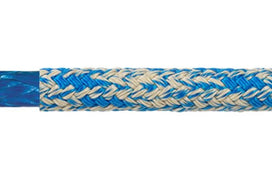 WarpSpeed™ II Dyneema® Double Braid 5/16" 8mm Blue - Red Beard Sailing